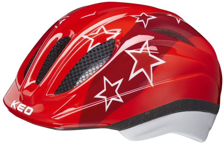 fietshelm meggy ii trend xs (44-49cm) - red stars