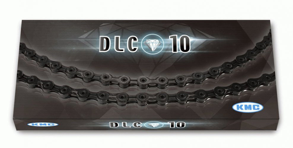 KMC Ketting DLC 10 black 116 l