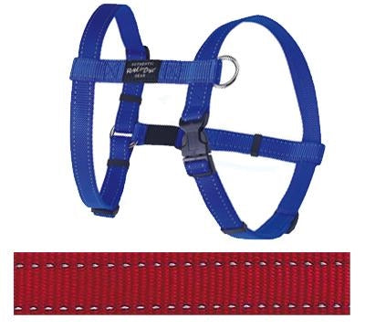 Rogz for dogs rogz utility tuig rood - hondenharnas - s 23-37x1.1 cm