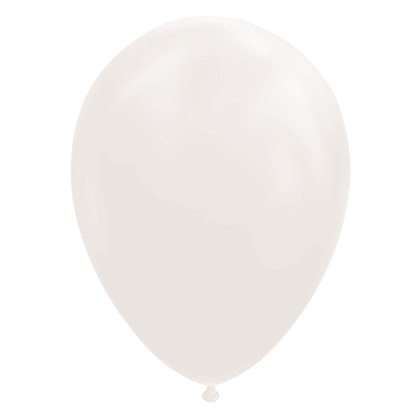 Globos Ballonnen Wit 30cm, 10st.