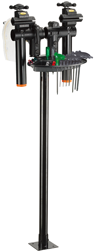 Icetoolz xpert reparatiestandaard m klem 2x, vloermontage, staal,e134