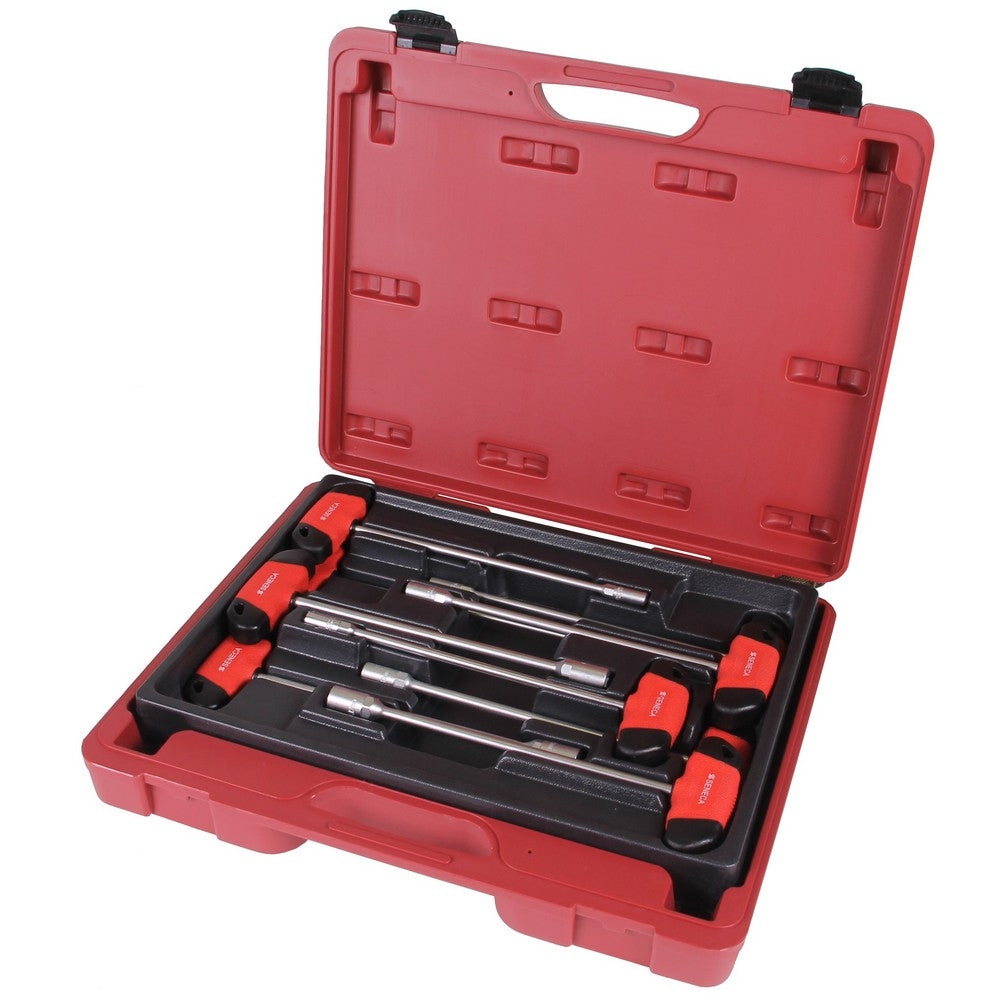 Seneca - Seneca - Seneca - Seneca - Seneca - Seneca - Seneca - Dopschroevendraaierset Seneca met t-handvat 9 delig professioneel (5 t m 13 mm)