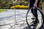 Trivio - fietspomp hurricane hogedruk 16 bar 240 psi aluminium