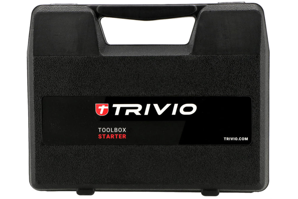 Trivio - fietsgereedschap starter gereedschapskoffer toolbox 18 delig
