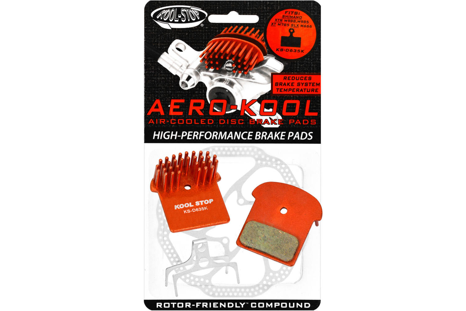 Koolstop Schijfremblokken Aero Deore XTR Alfine (2st)