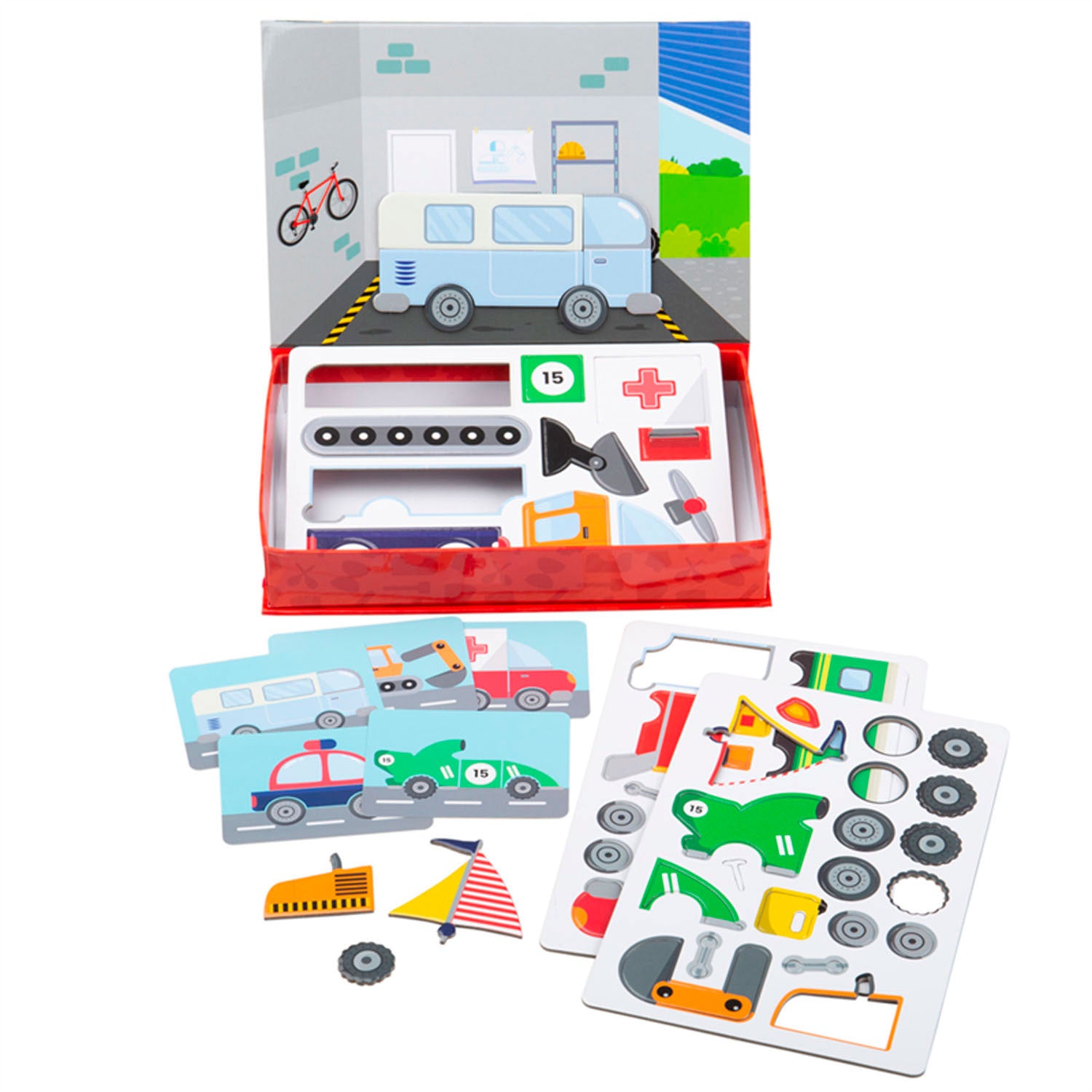 Bigjigs Mag-Play Magneetset Monteur