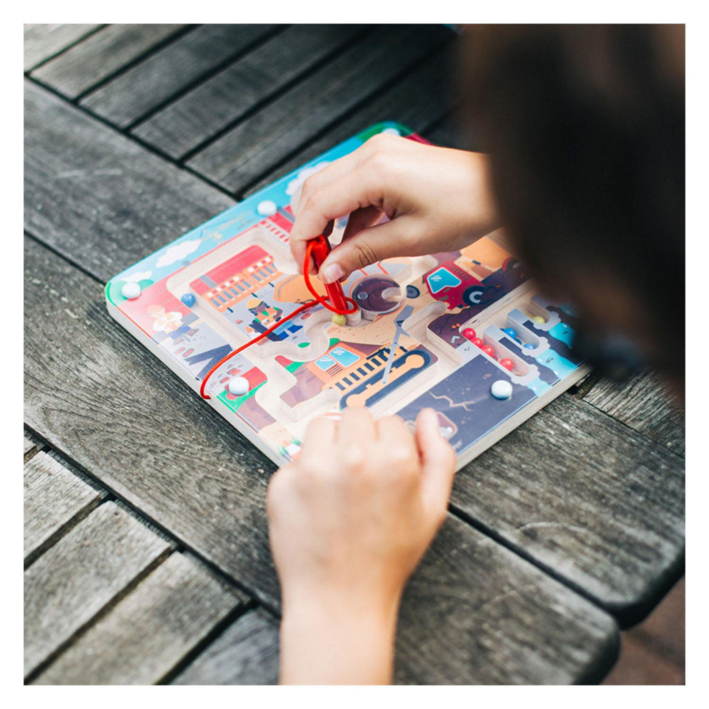 Bigjigs Magnetische Doolhof Spel Constructie