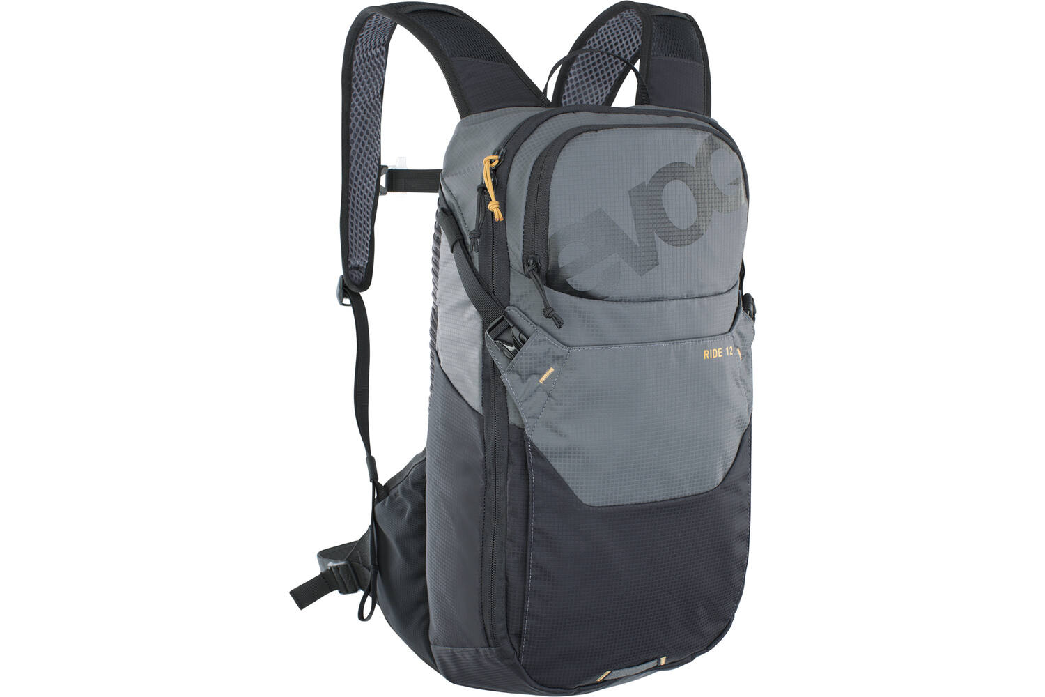 Evoc - ride 12 + 2l bladder carbon grey black one
