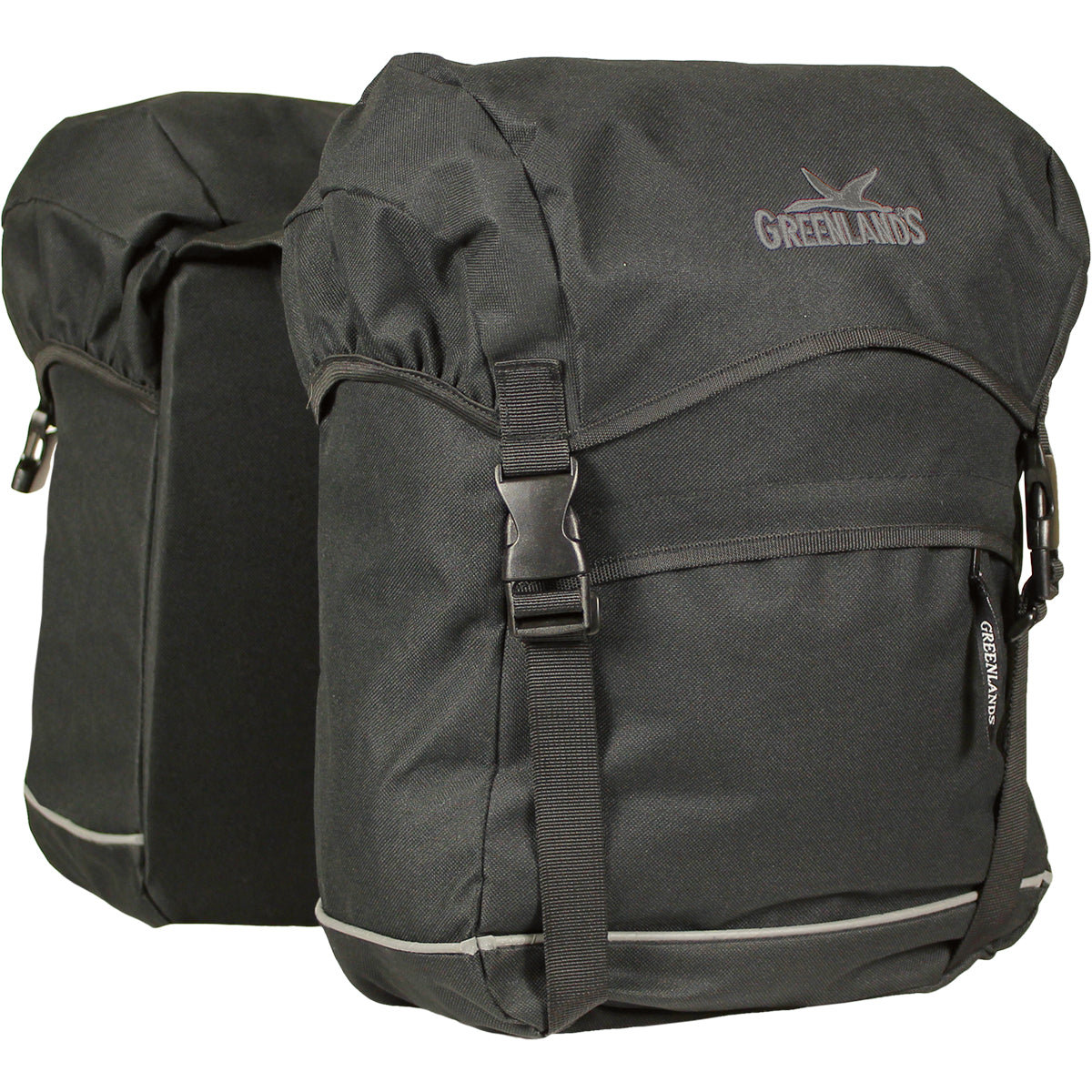Greenlands Urban travel large dubbel zwart 40 liter
