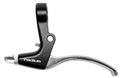 Radius Remgreep links alu zwart-zilver 4-vingers