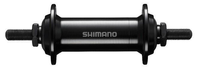Shimano voornaaf aluminium 36 gaats vaste as zwart