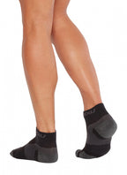 compressiesokken Vectr Merino LC nylon zwart maat 38-41,5