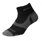 compressiesokken Vectr Merino LC nylon zwart maat 38-41,5
