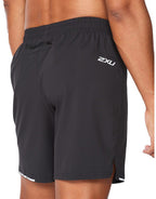 hardloopshort Aero 7 Inch heren polyester zwart maat XL