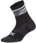compressiesokken Vectr Cushion Crew nylon zwart maat M