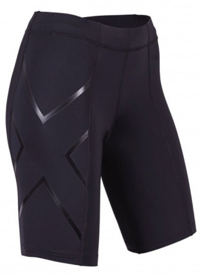 trainingshort Core Compression dames nylon zwart maat S
