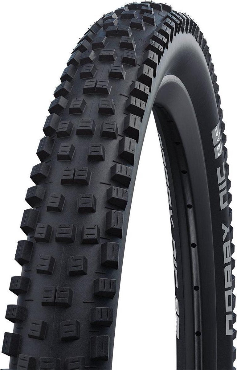 Vouwband Schwalbe Nobby Nic Addix Double Defense RaceGuard 26 x 2.35" / 60-559 mm - zwart