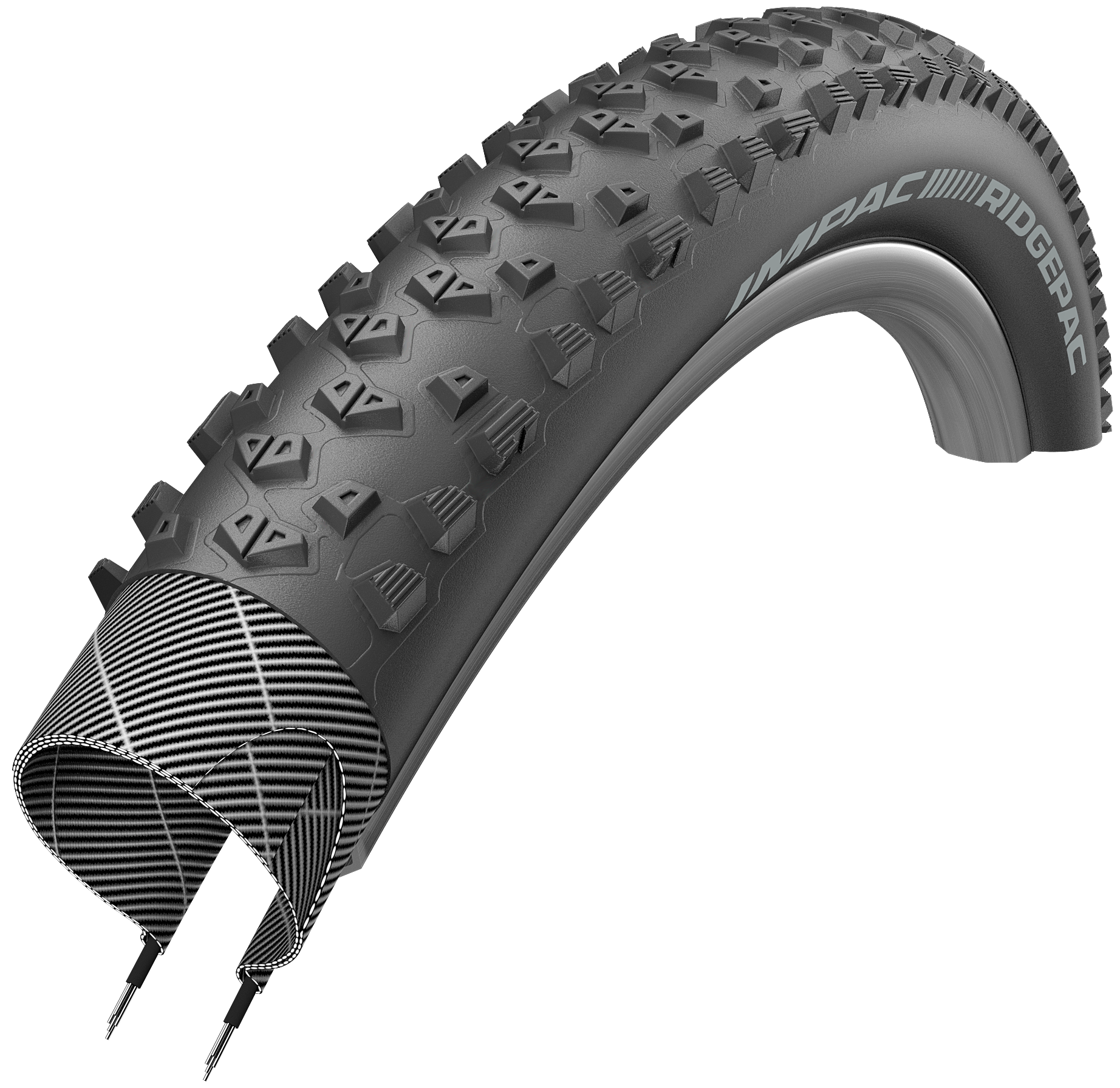 Buitenband RidgePac 29 x 2.25" / 57-662 mm - zwart
