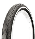 Deli Tire Tire Buitenband Tire S-206 18 x 1.75" / 47-355 mm zwart met witte lijn