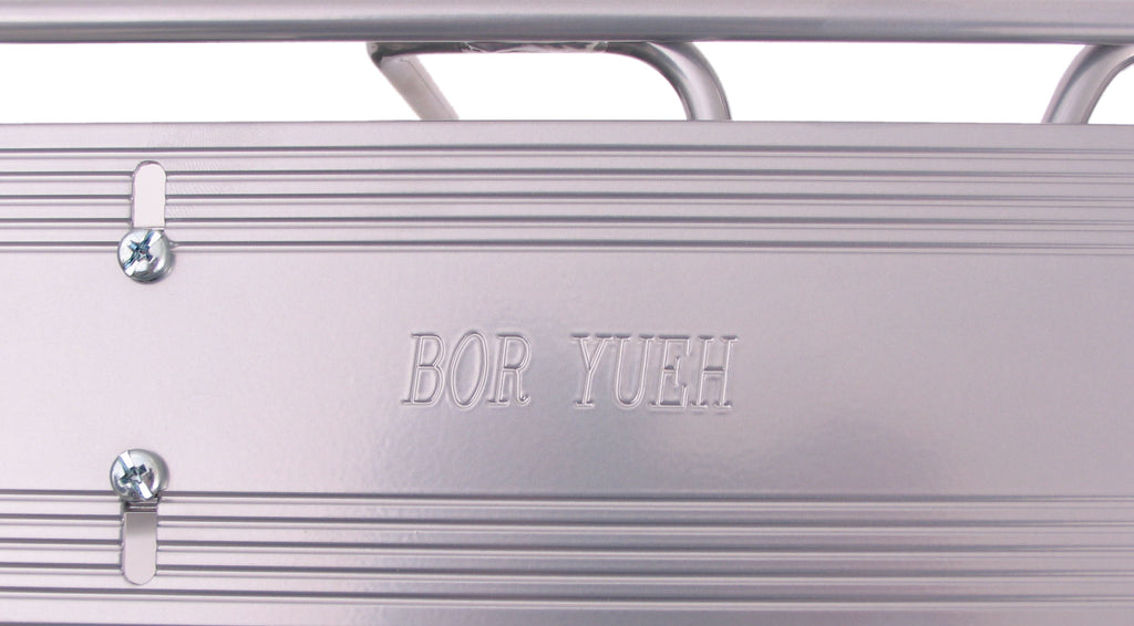 Bor yueh Bagagedrager BY332 verstelbaar 24-28 inch aluminium zilver