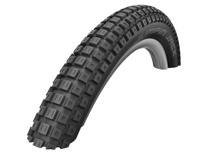 Schwalbe Buitenband Jumpin' Jack Performance 20 x 2.25" / 57-406 zwart met reflectie