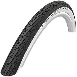 Buitenband Schwalbe Road Cruiser Greenguard 28x1.40" / 37-622 mm - zwart / grijs met reflectie