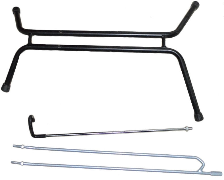 Multifunctionele fietsopbergstandaard Edge - zwart