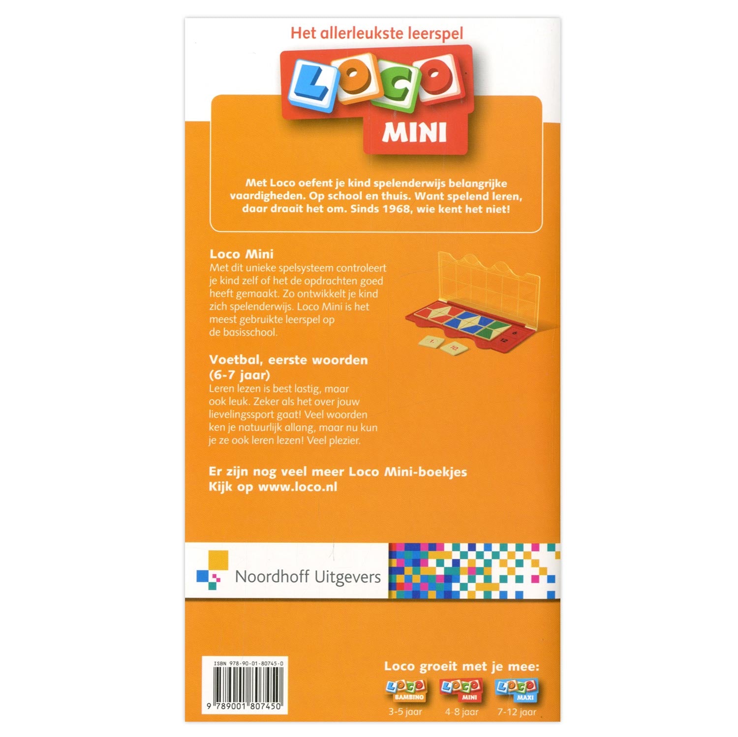 Standaard Uitgeverij Mini Voetbal, eerste woorden Groep 3 (6-7 jr.)