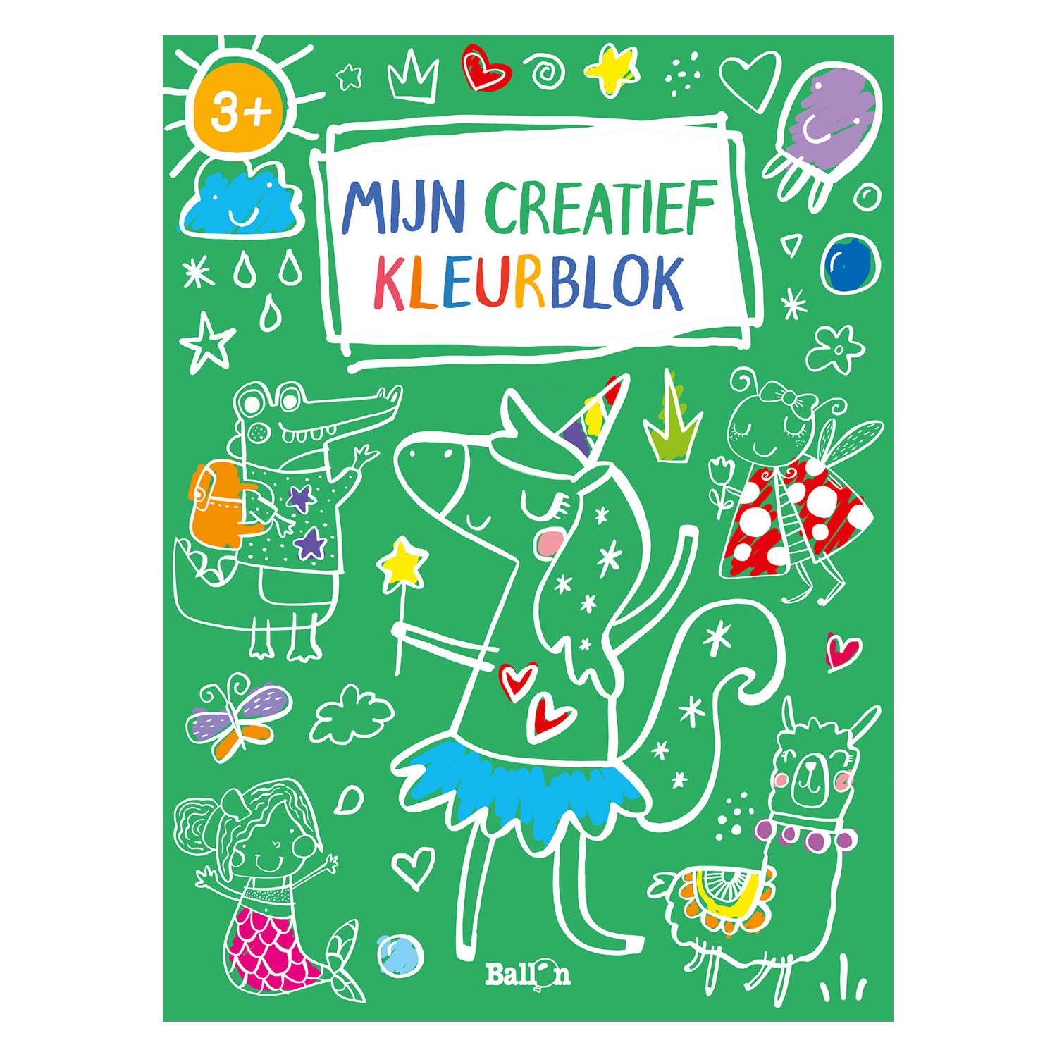 Wins Holland Mijn Creatief Kleurblok Groen