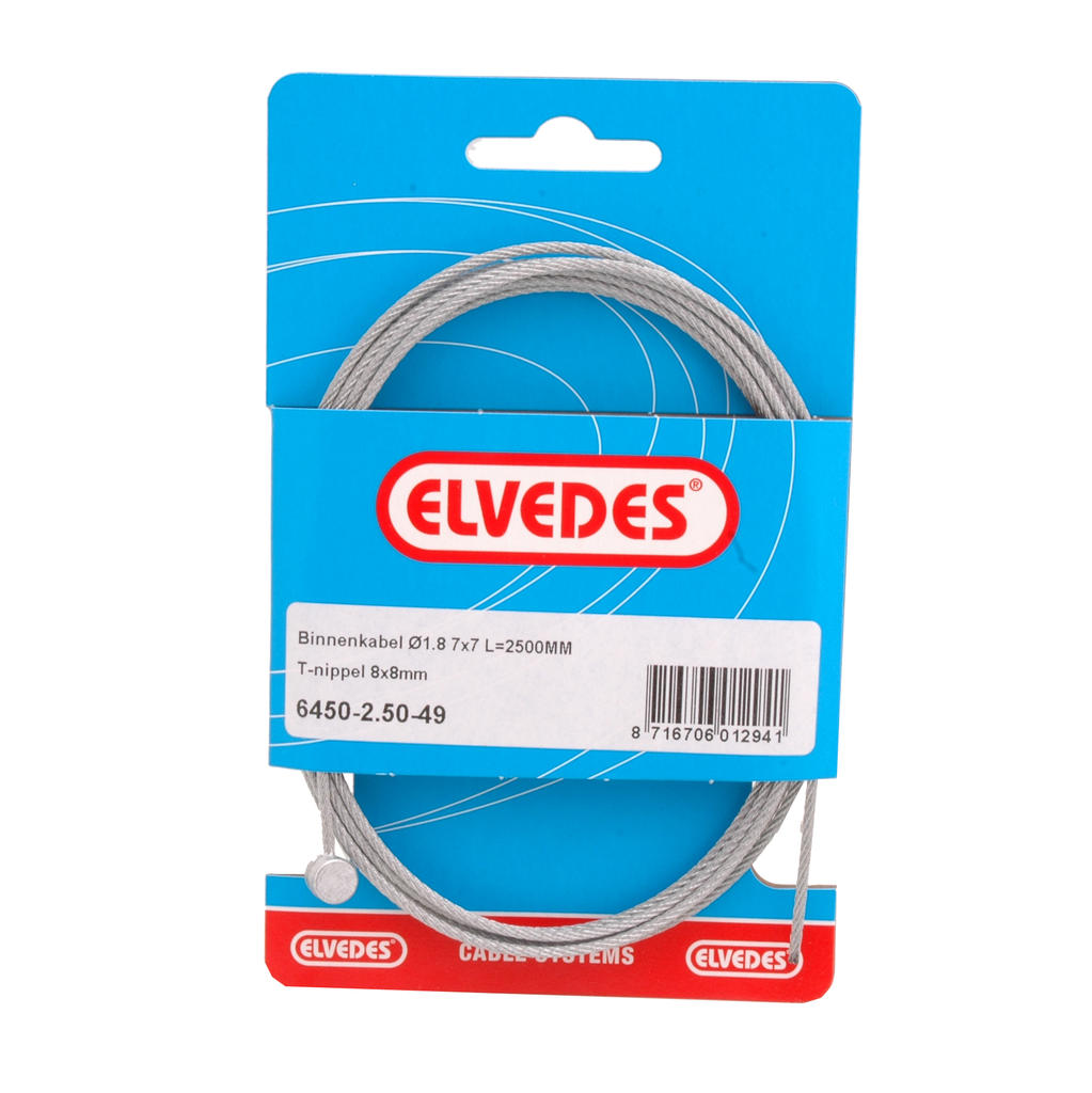 Remkabel Binnen Elvedes Ton 8x8 RVS 49-draads (6450-49)
