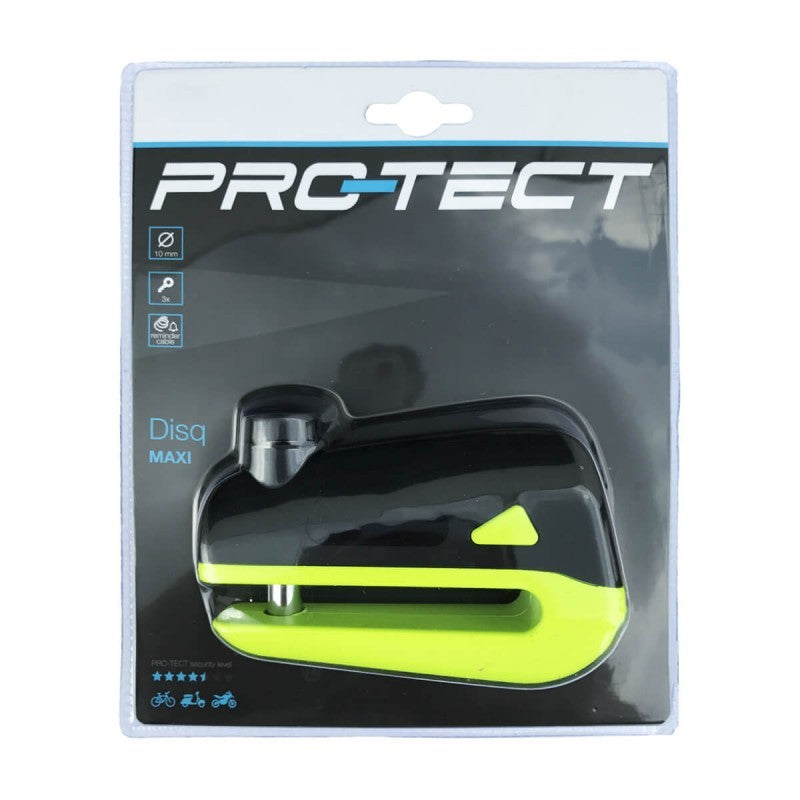 Schijfremslot Pro-Tect 10mm (met tasje en reminderkabel)