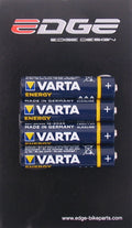 Batterij Varta Alkaline AAA - 4 stuks - (Edge blister)