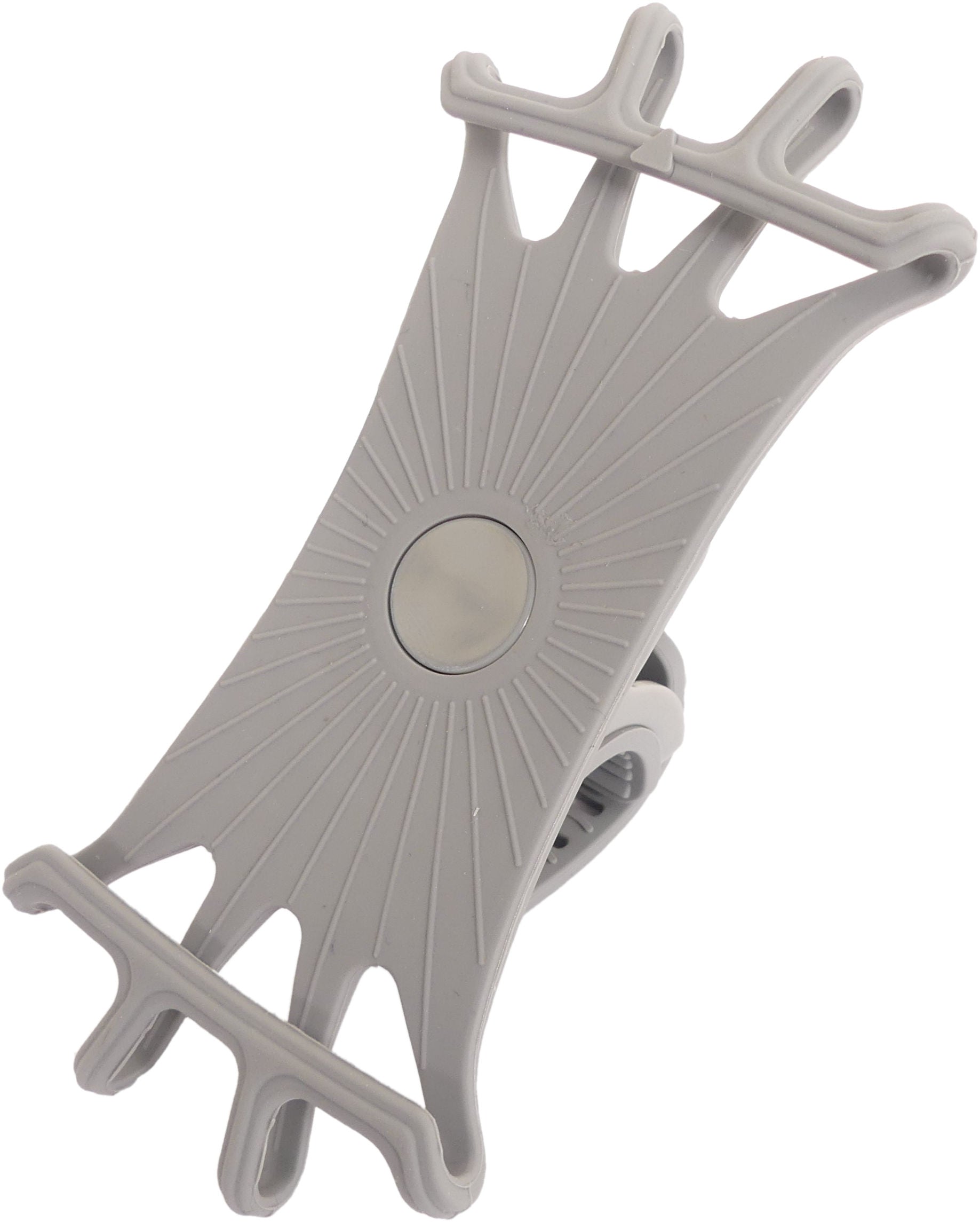 Telefoonhouder Edge EZ Fit - 360° - Siliconen - grijs