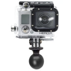 Adapter voor GoPro camera RAM Mounts met 1 inch B-kogel