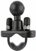 Stuurklem adapter met 1" B-kogel voor 12,7 - 31,8