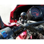 Stuurklem adapter met 1" B-kogel voor 12,7 - 31,8