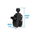 Stuurklem ø16-38mm RAM Mounts met 1" B-kogel