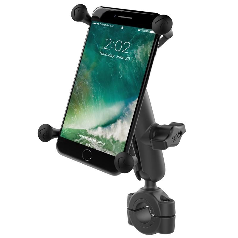 X-grip large smartphone stuurmontage tot ø25,4 mm