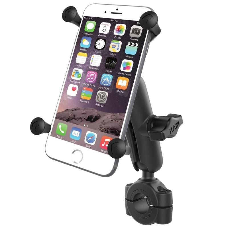 X-grip large smartphone stuurmontage tot ø25,4 mm