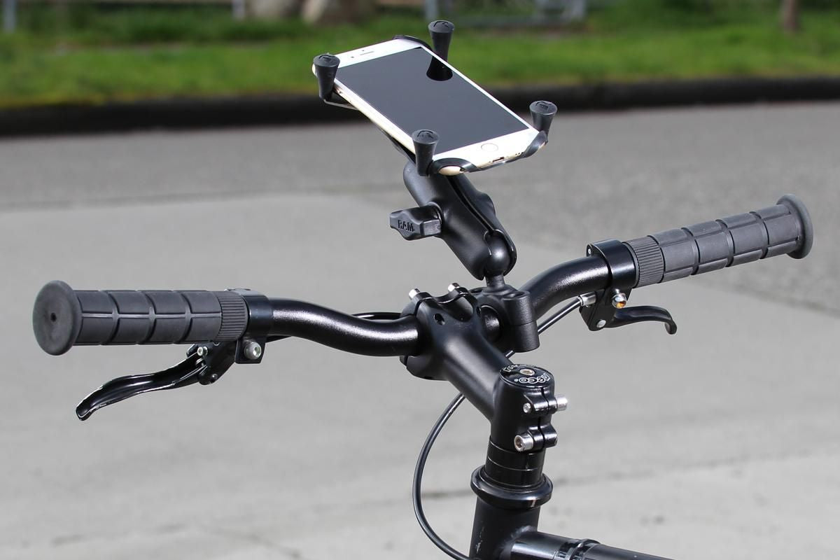 X-grip large smartphone stuurmontage tot ø25,4 mm