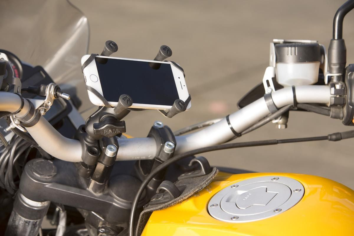 X-grip smartphone stuurmontage met korte arm tot