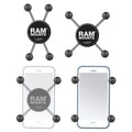 Universele X-grip voor smartphone RAM Mounts EZ-OF/OFF met B-kogel bevestiging