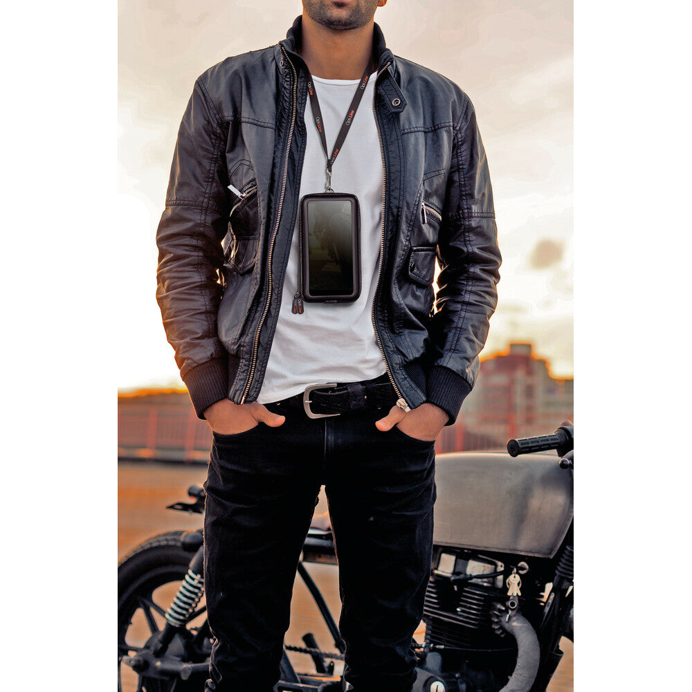 Lampa Opti Wallet Plus telefoonhouder met portemonnee
