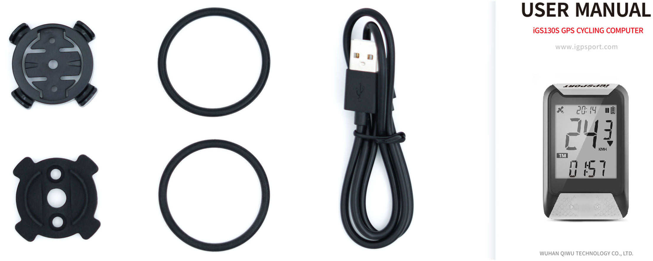 Fietscomputer iGPSPORT iGS130S GPS