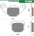 REMBLOKSET NEW FREN FD0085