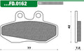 Remblokset FD0162 Derby GPR-50 / Senda-50 Voor