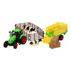 Kids Globe Globe Tractorset met Accessoires 1:32