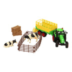 Kids Globe Globe Tractorset met Accessoires 1:32