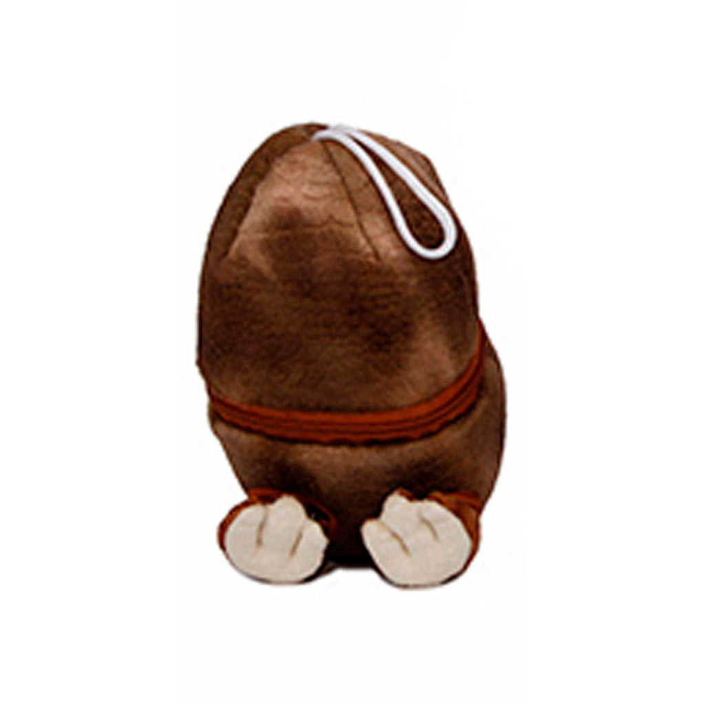 DinoWorld Dinosaurus Pluche in Ei Bruin, 22cm