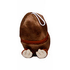 DinoWorld Dinosaurus Pluche in Ei Bruin, 22cm